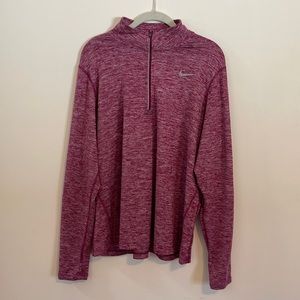 Nike plus size 1/4 zip pullover